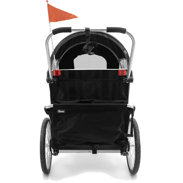 WIKE LARGE 3w1 przyczepka rowerowa dla niepełnosprawnych czarna