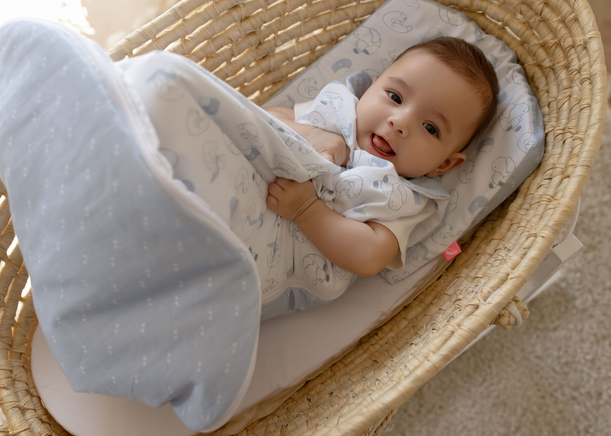 Zip-A-Round Śpiworek bawełniany 2w1 3-18 m-cy (TOG 2) - NOWA KOLEKCJA 2026