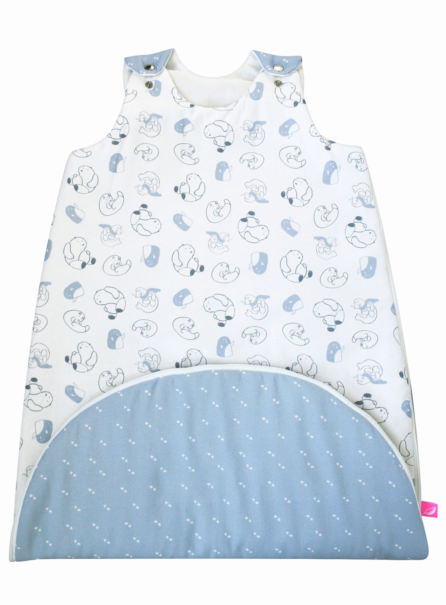 Zip-A-Round Śpiworek bawełniany 2w1 3-18 m-cy (TOG 3) - NOWA KOLEKCJA 2026