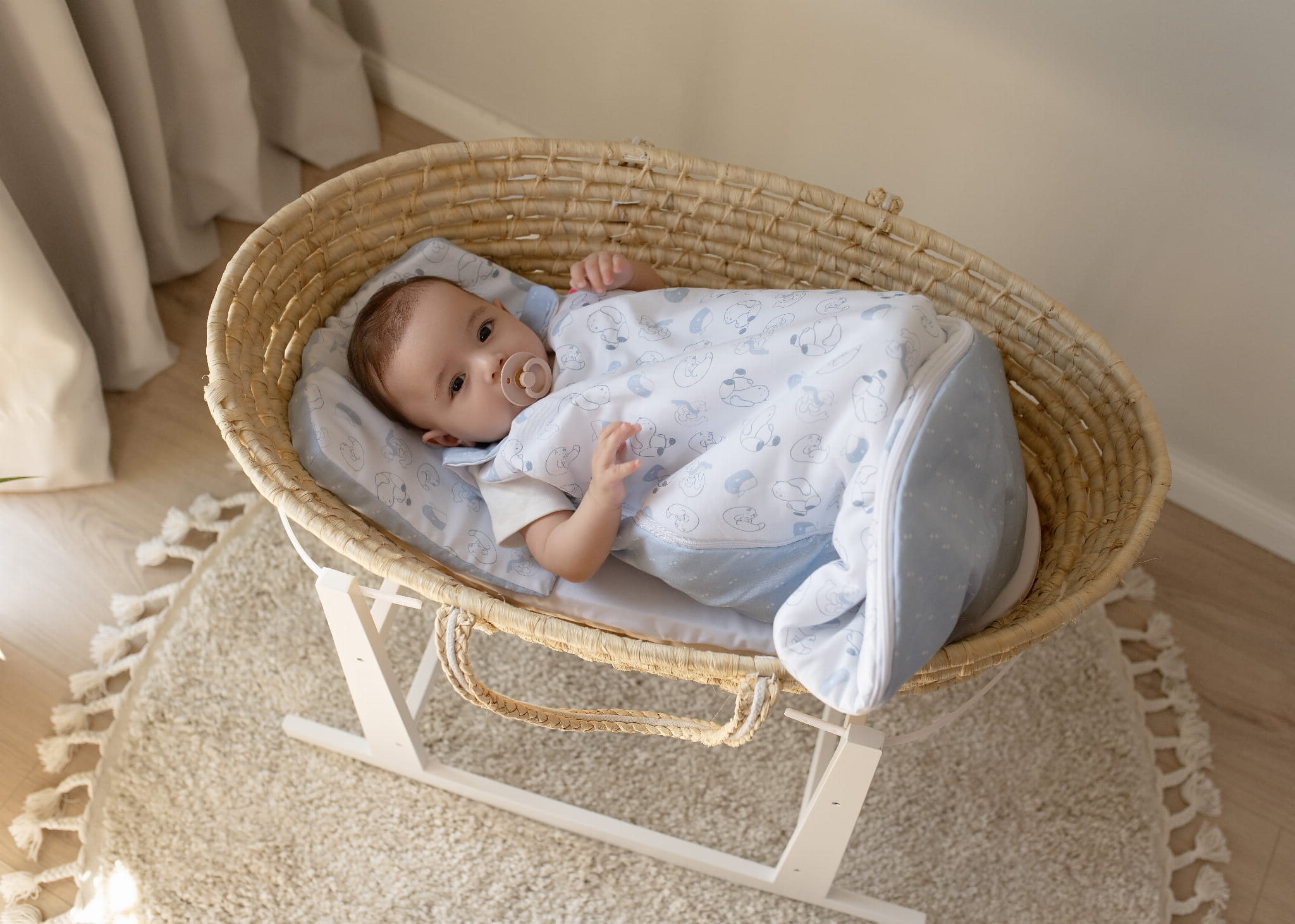 Zip-A-Round Śpiworek bawełniany 2w1 3-18 m-cy (TOG 3) - NOWA KOLEKCJA 2026