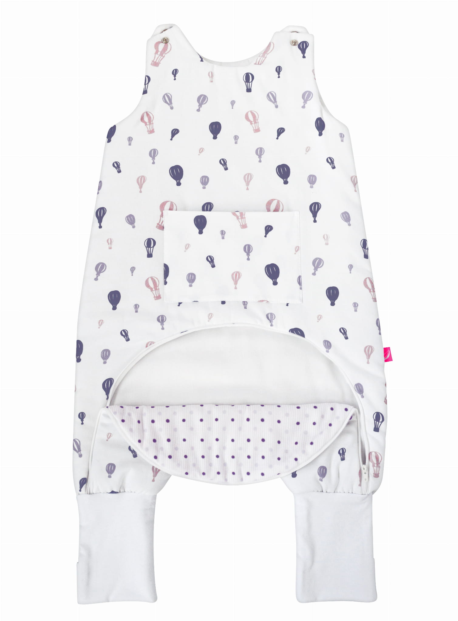 Ocieplany śpiworek z kieszonką 1-1,5roku (TOG 2) 2026