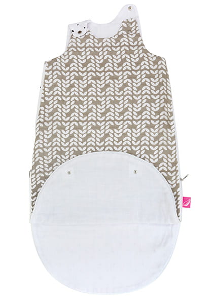 Zip-a-Round Muślinowy Śpiworek 2w1 (TOG 0,5)