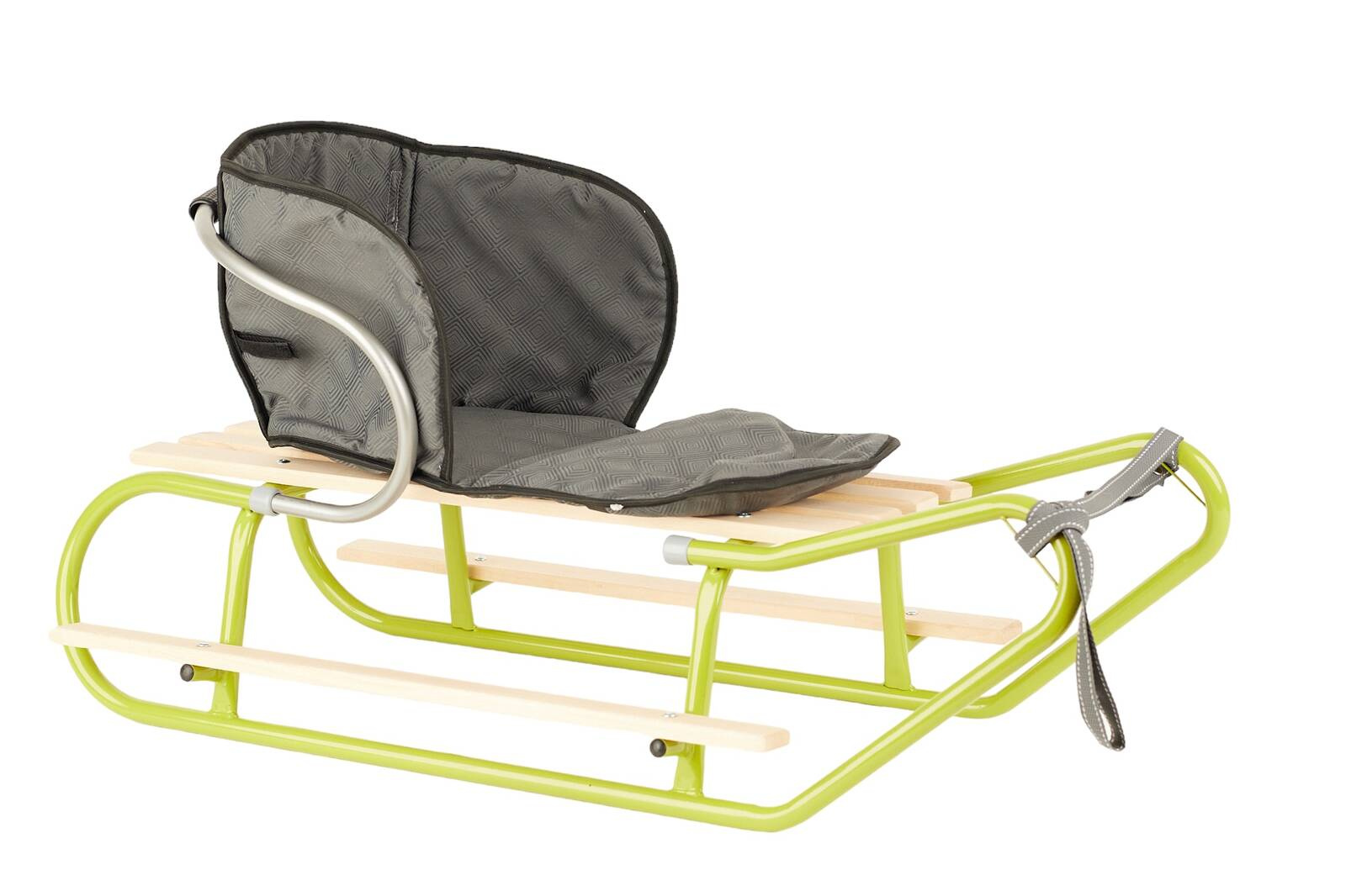 Sanki DUO-MAX duże sanki z podnóżkami+materacyk