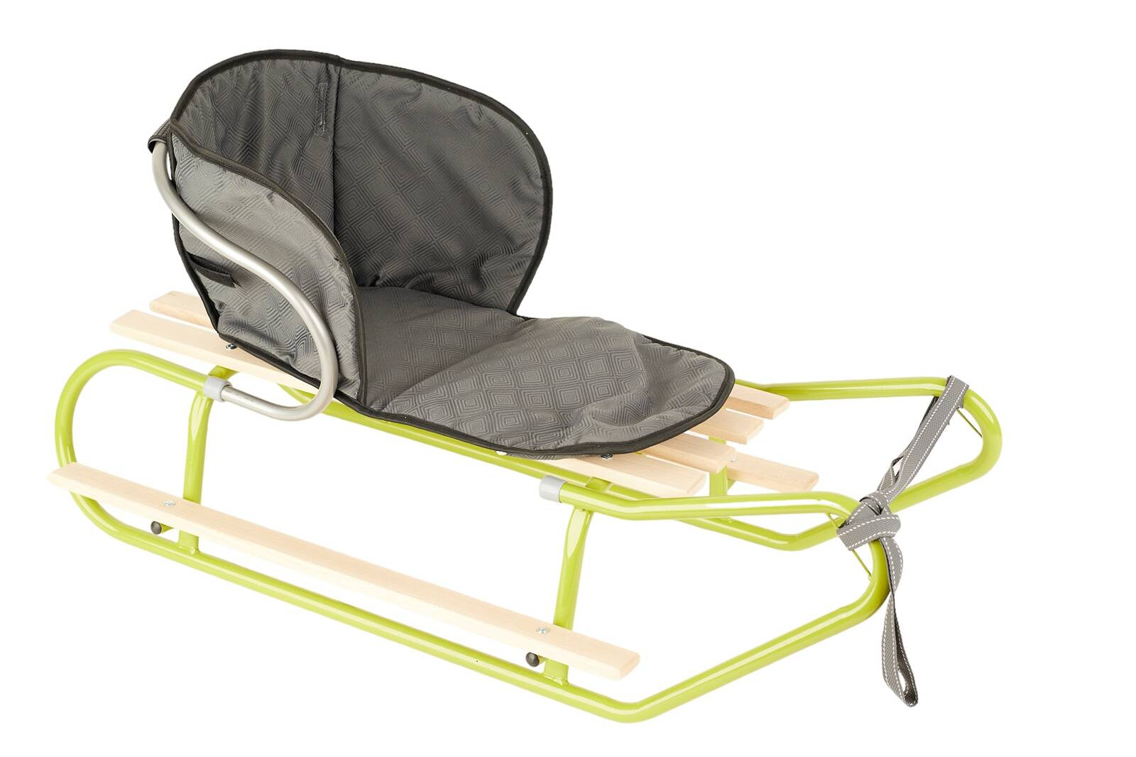 Sanki DUO-MAX duże sanki z podnóżkami+materacyk