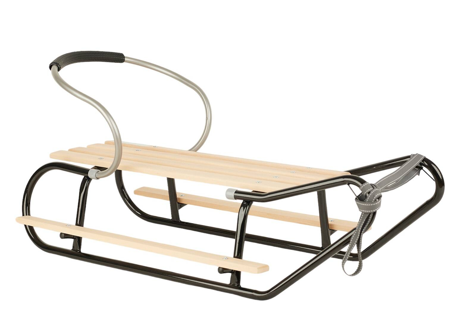 Sanki DUO-MAX duże sanki z podnóżkami+materacyk