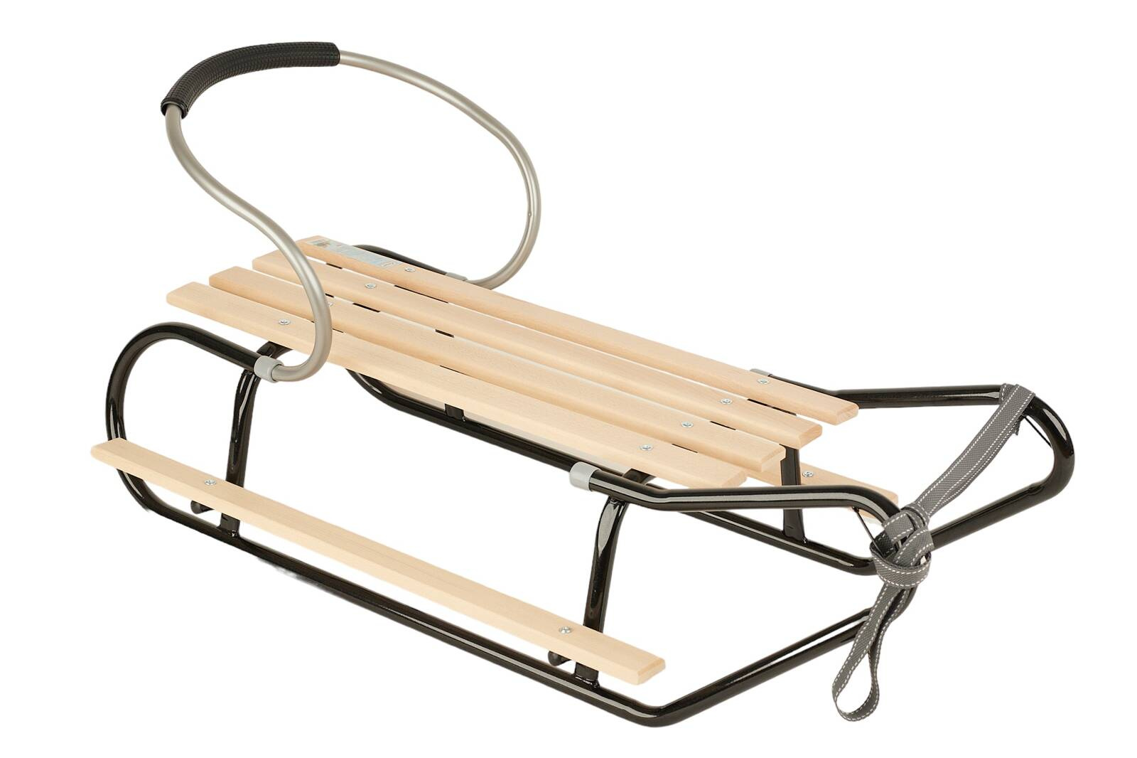 Sanki DUO-MAX duże sanki z podnóżkami+materacyk