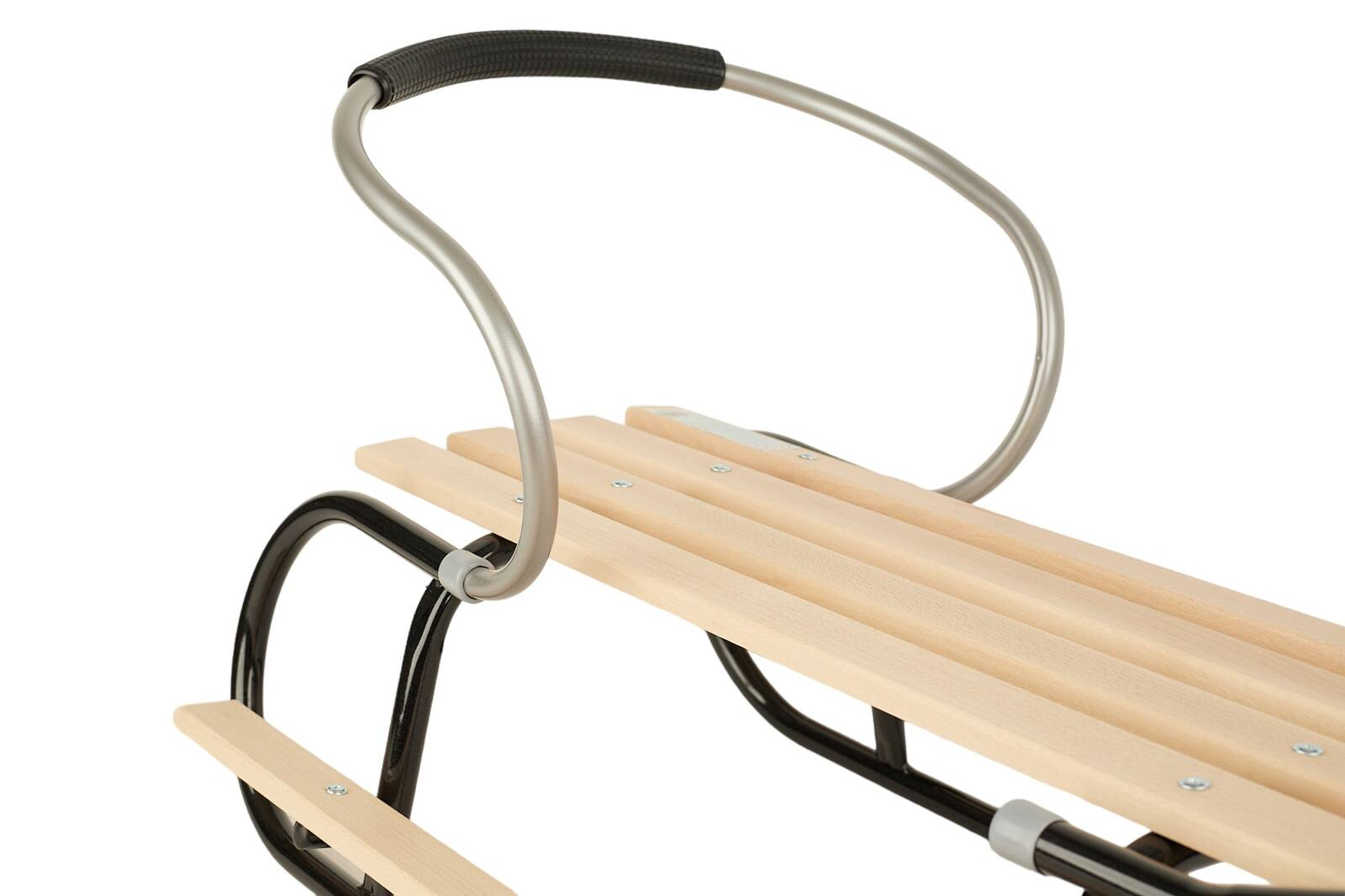 Sanki DUO-MAX duże sanki z podnóżkami+materacyk