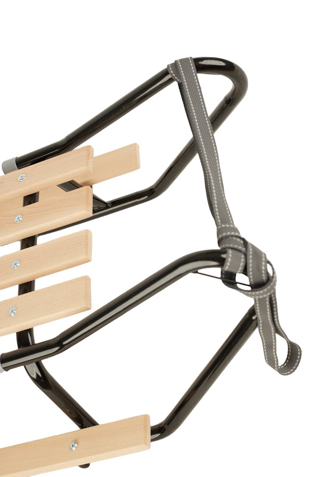 Sanki DUO-MAX duże sanki z podnóżkami+materacyk