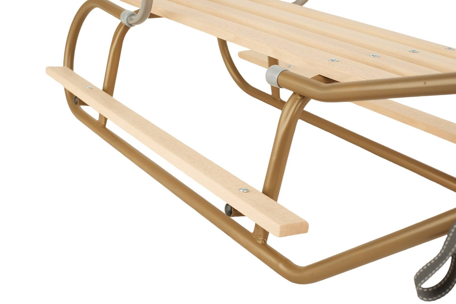 Sanki DUO-MAX duże sanki z podnóżkami+materacyk